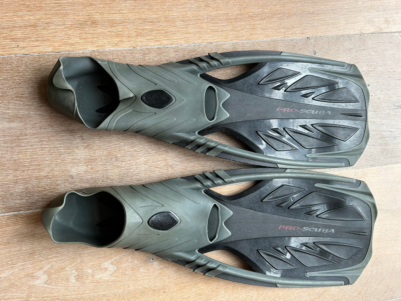 Pro-Scuba Finnen flippers maat S 36-37, Ophalen of Verzenden, Gebruikt, Zwem- of Duikvliezen