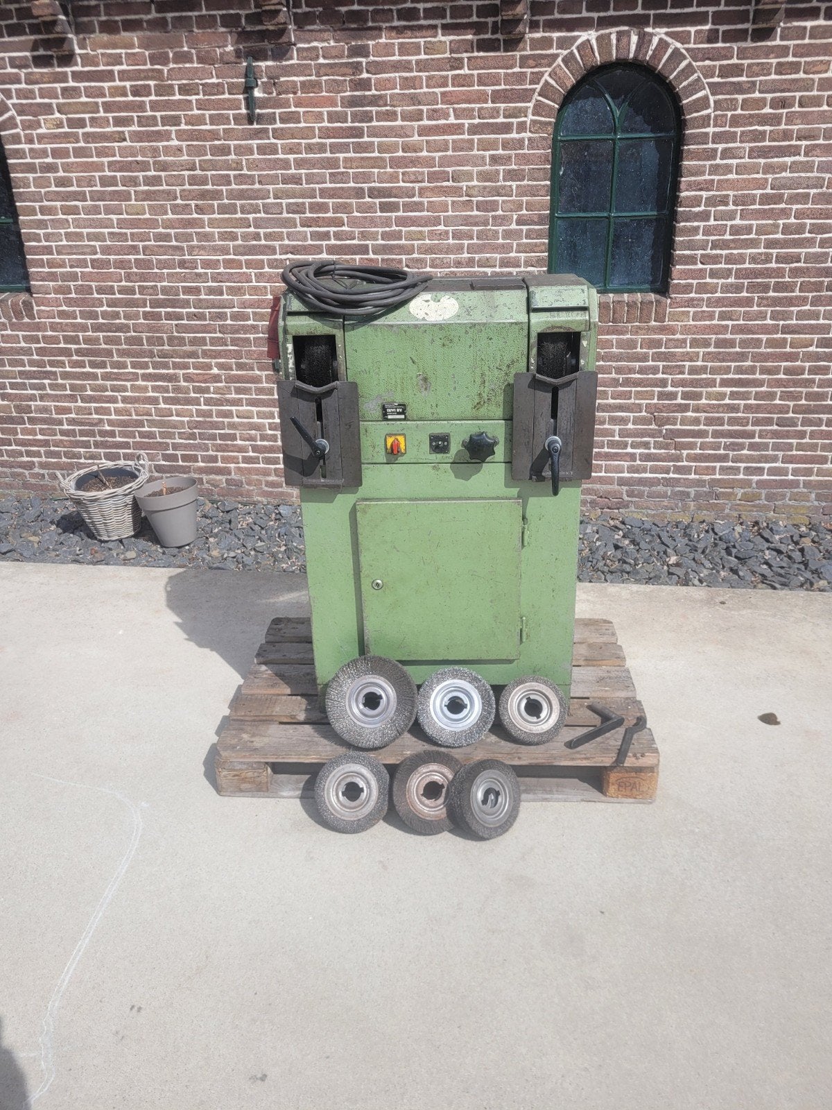 bortstelmachine dubbele borstels met vele extra's, Ophalen, 1200 watt of meer, Bandschuurmachine