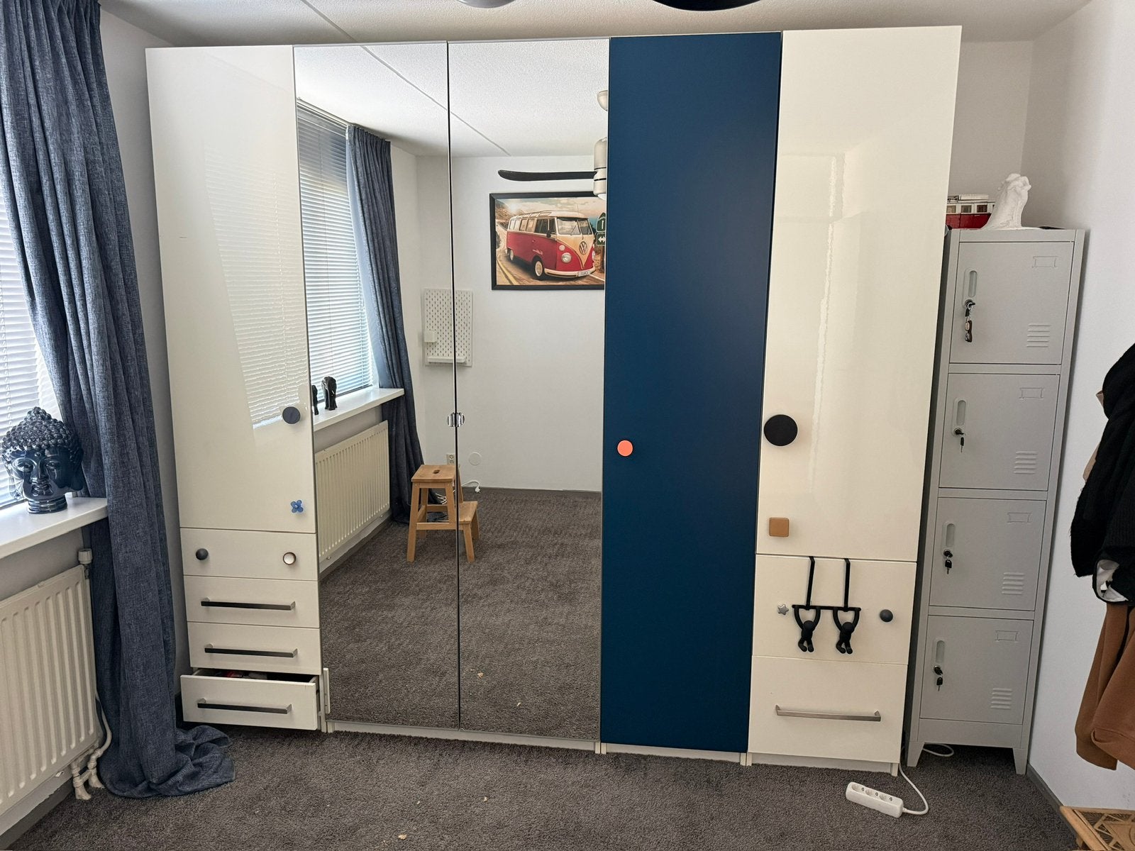 Pax klerenkast, Ophalen, Zo goed als nieuw, 50 tot 75 cm, 200 cm of meer