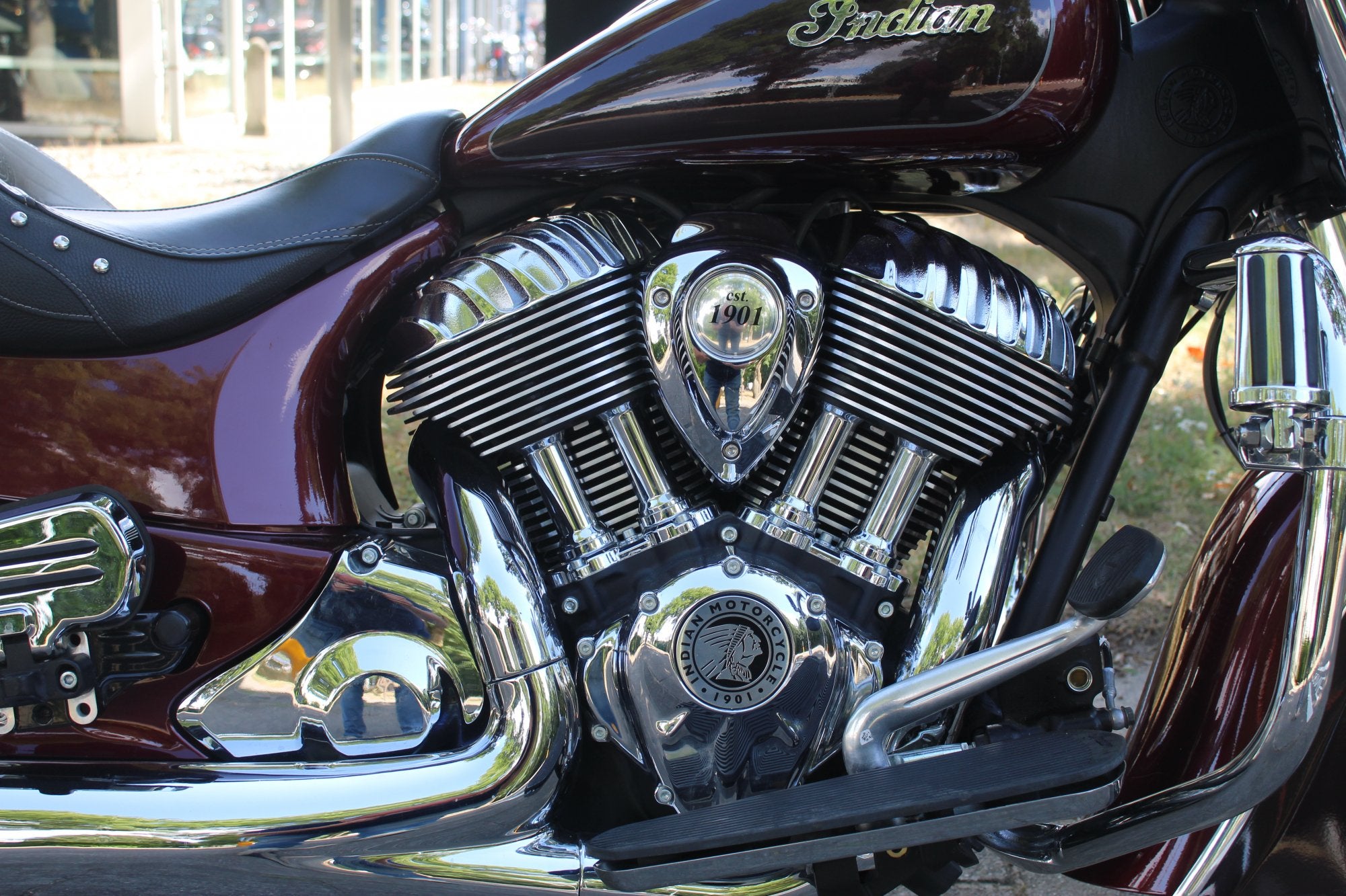 Indian Springfield, Chopper, Bedrijf, 1811 cc, Indian