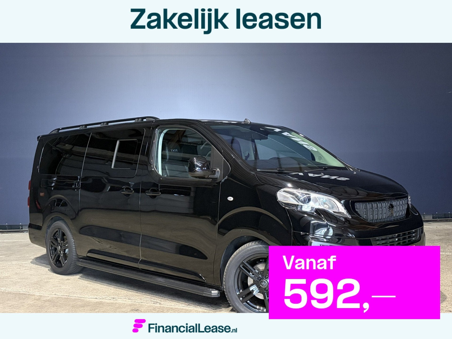 Peugeot Expert 2.0 BlueHDI 177pk Automaat L3H1 Dubbele Cabin, Dealer onderhouden, Gebruikt, 4 cilinders, 2500 kg