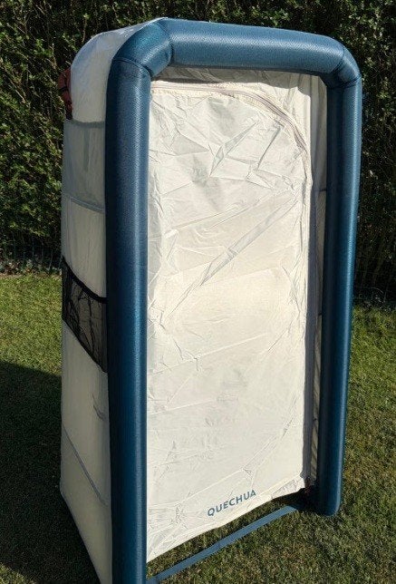 Quecha | Opblaasbare kampeerkast Air Seconds, Ophalen, Zo goed als nieuw, Campingkast