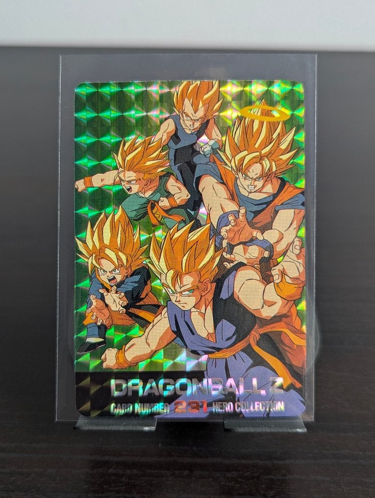 Dragonball Z - 231 - Hero Collection - 2001, Ophalen of Verzenden, Zo goed als nieuw, Losse kaart, Foil