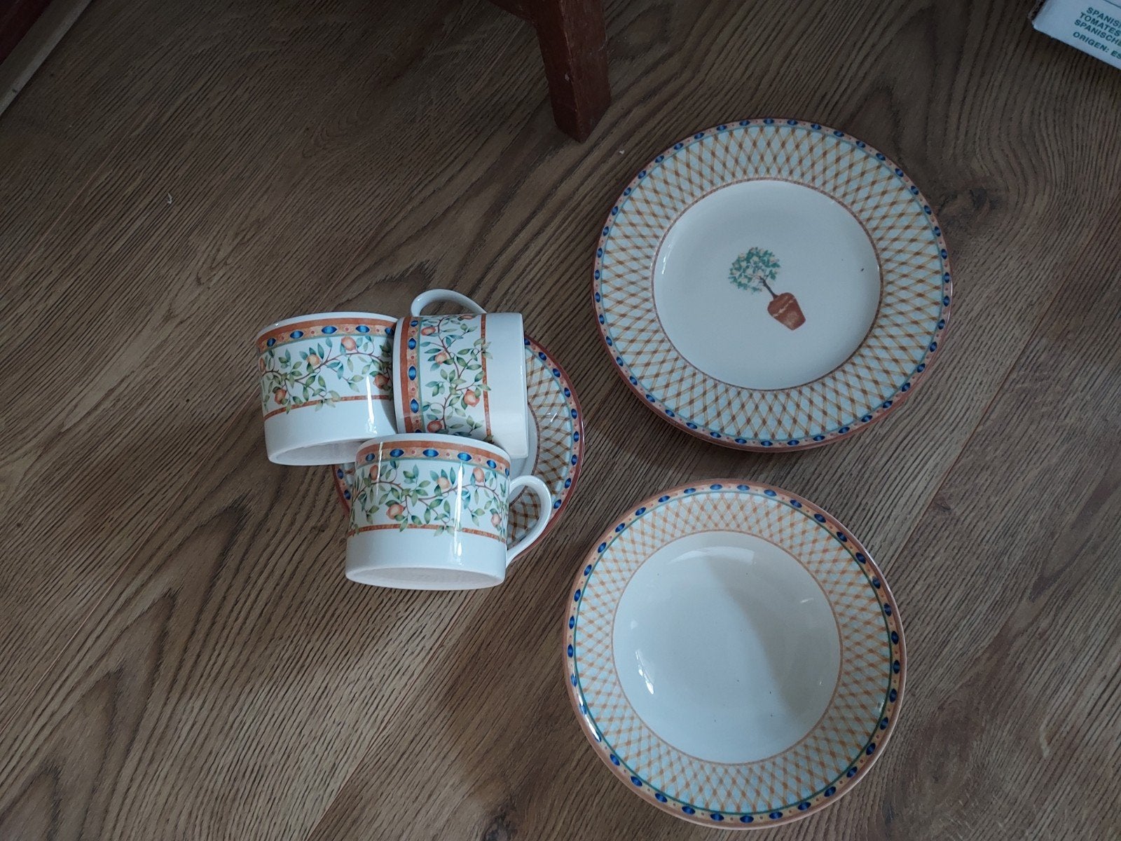Johnson bros lemon tree  servies, Antiek en Kunst, Ophalen