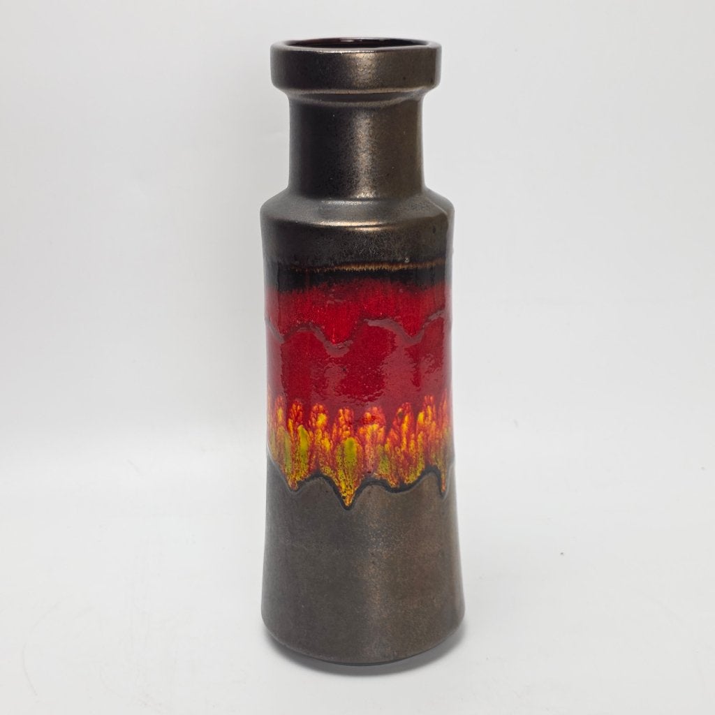 Vintage West-Duitse Fat Lava vaas. Scheurich 205-32, Ophalen of Verzenden