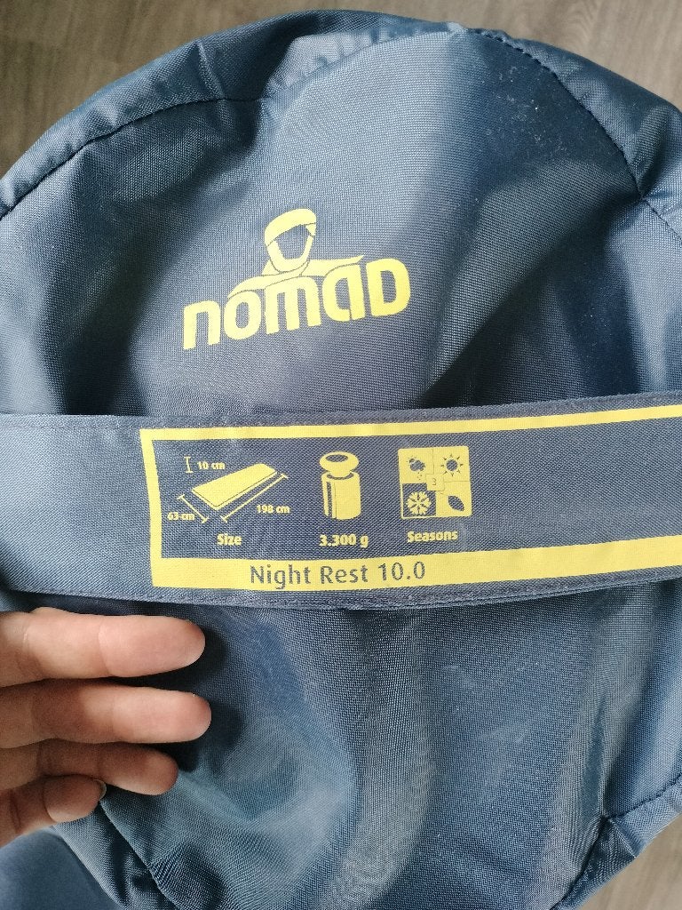 NOMAD Night Rest 10.0 Slaapmat – Zelfopblazend, Ophalen of Verzenden, Zo goed als nieuw, 1-persoons