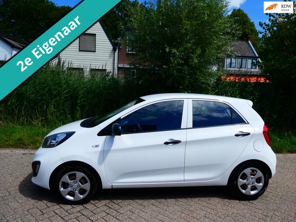 Kia Picanto 1.0 CVVT 5-deurs Airco 2e eig. Trekhaak Hoge ins, Auto's, Kia, Bedrijf, Te koop, Picanto, ABS, Airbags, Airconditioning