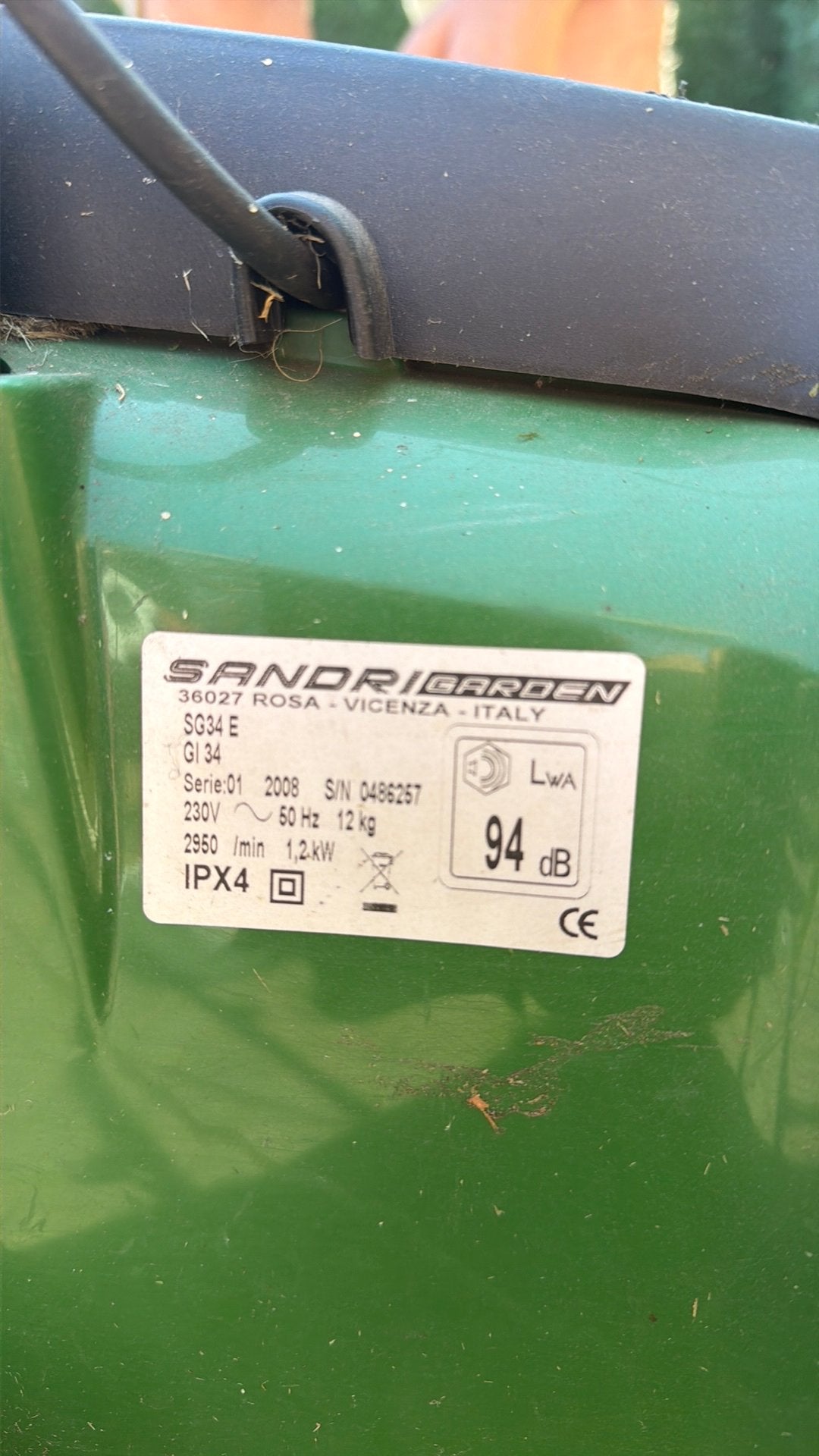 Grasmaaier, Tuin en Terras, Grasmaaiers, Ophalen, Cirkelmaaier, Gebruikt, Elektrische grasmaaier