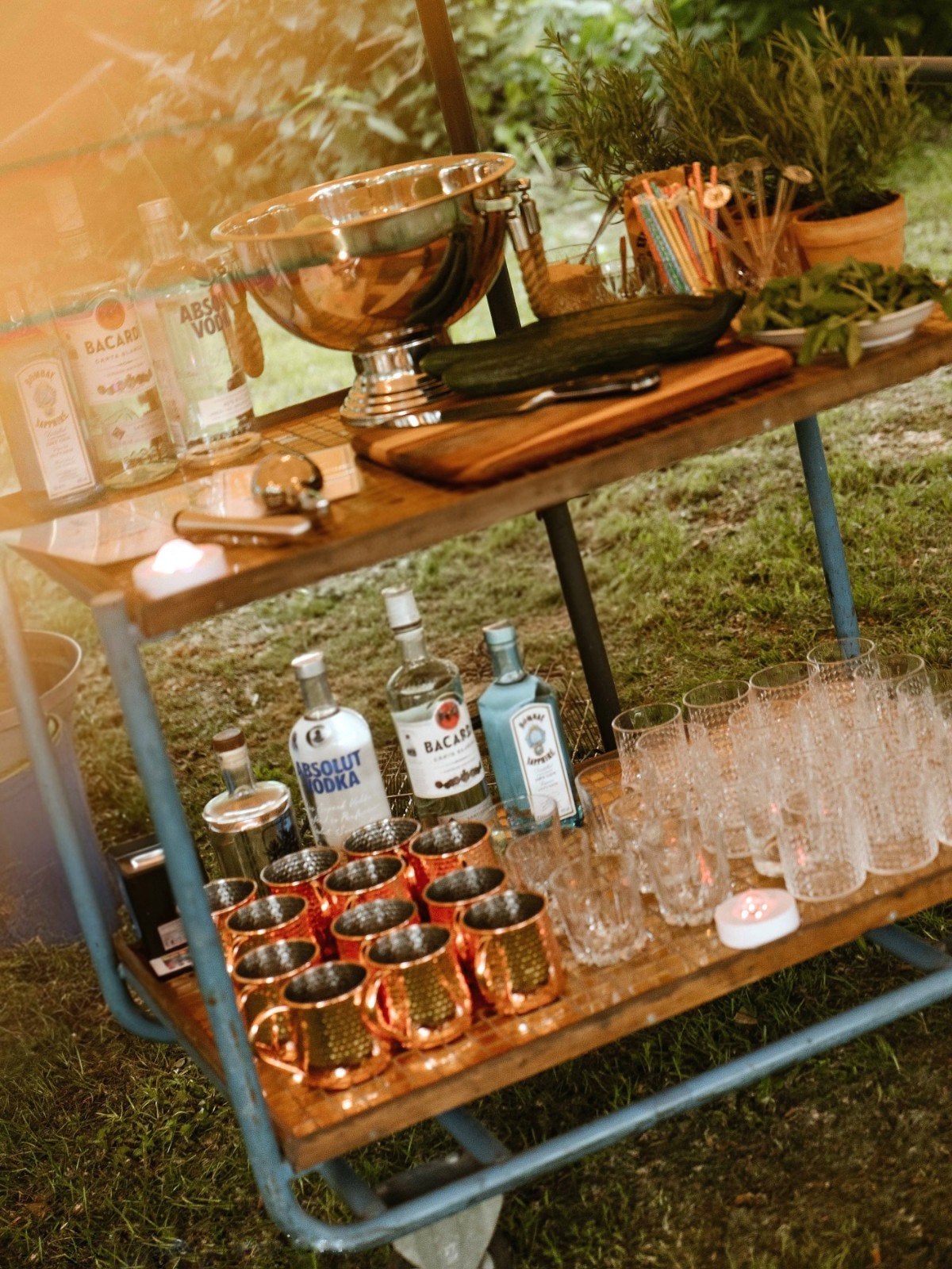 TE HUUR - cocktailkar, cocktailbarretje, vintage bar, Ophalen