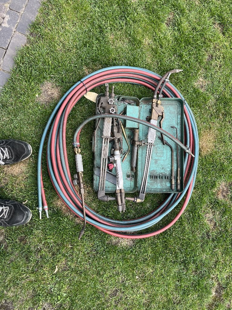 Te koop snij brander, Doe-het-zelf en Verbouw, Gereedschap | Lasapparaten, Ophalen, Gebruikt, 250 ampère of meer, Overige typen