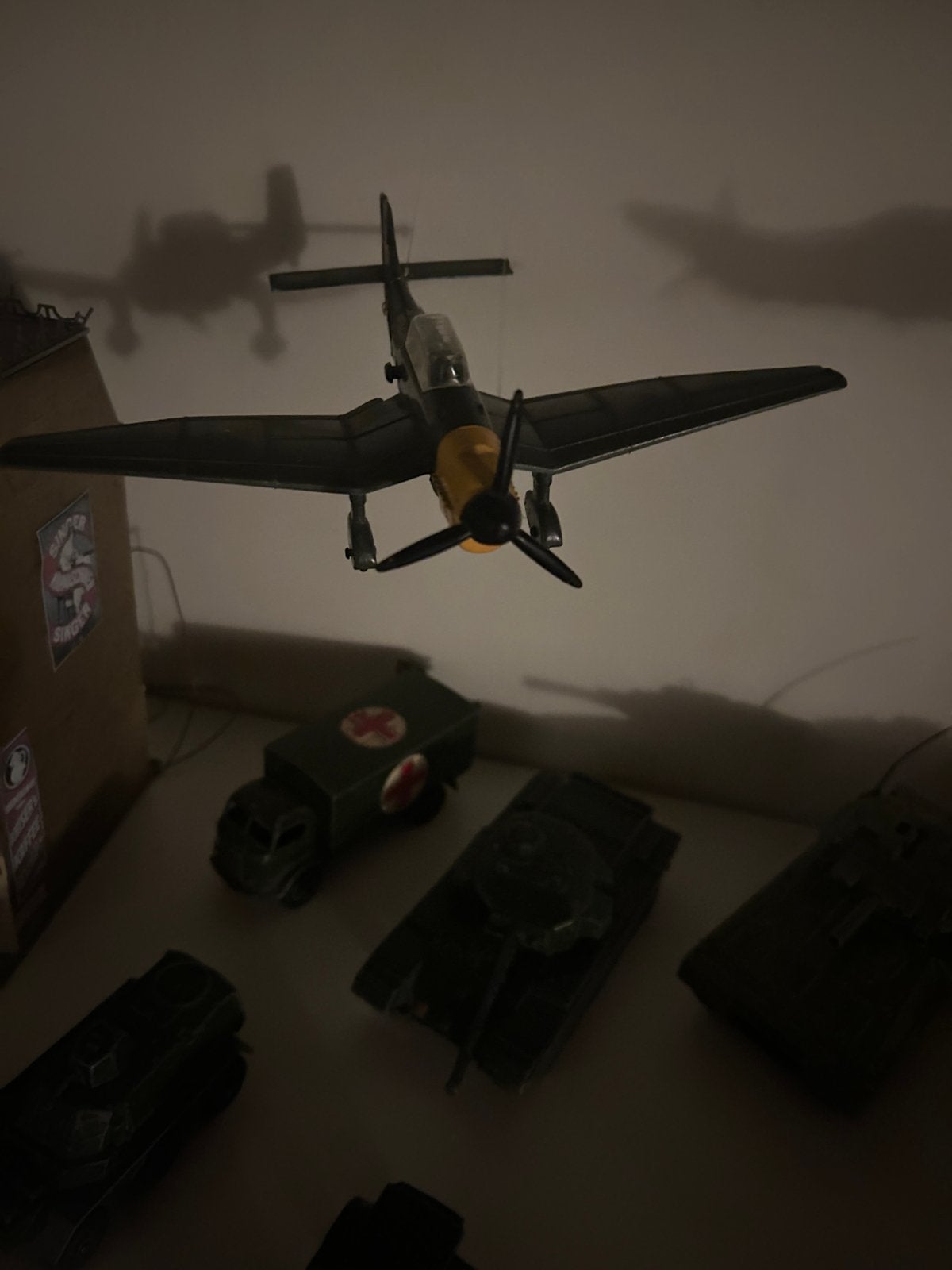 Dinky Toys Junkers JU 87 Stuka duikbommenwerper, Overige merken, 1:72 tot 1:144, Gebruikt, Ophalen of Verzenden