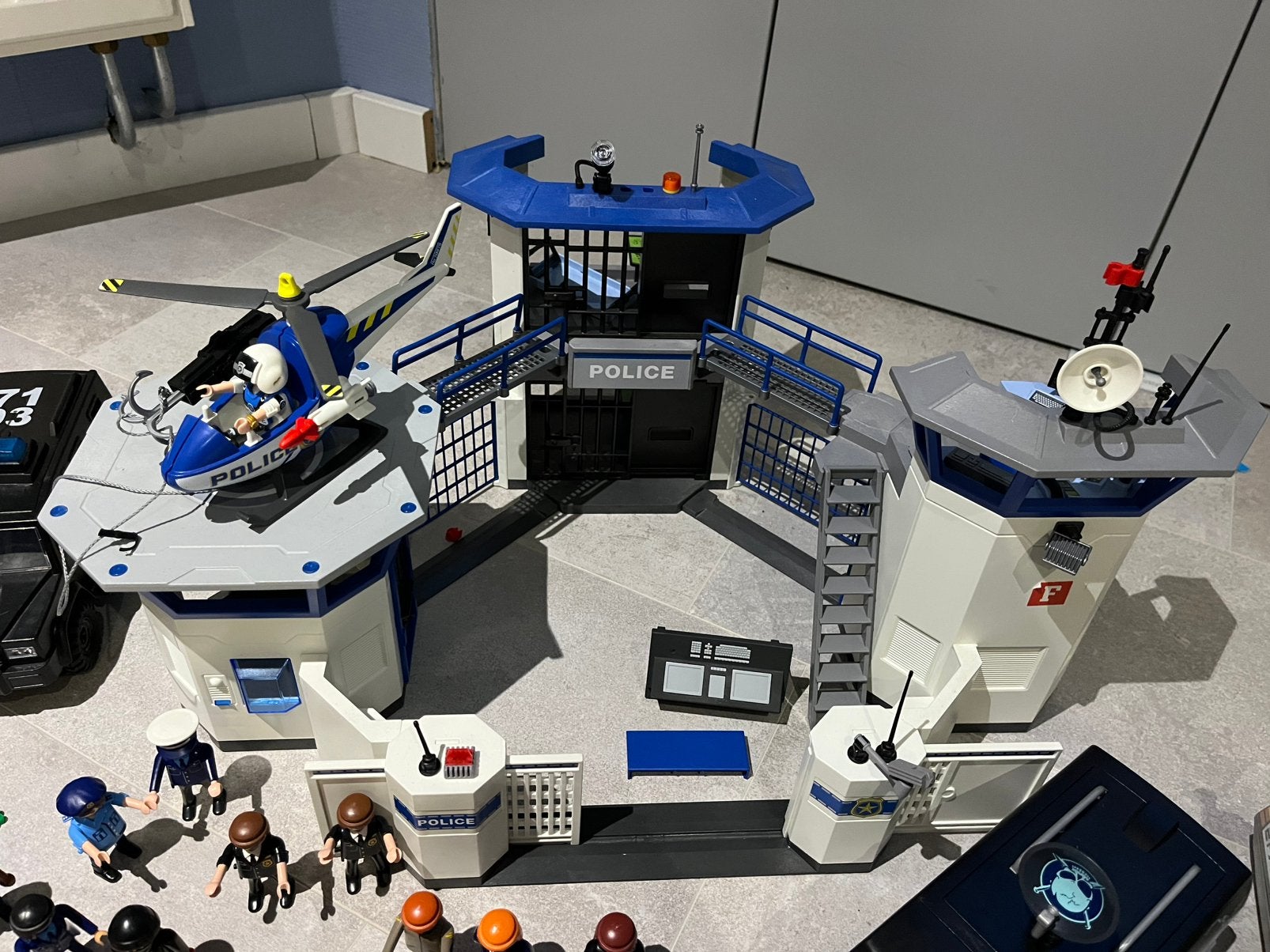 Grote Playmobil Politie verzameling met vele extra’s!, Ophalen of Verzenden, Gebruikt