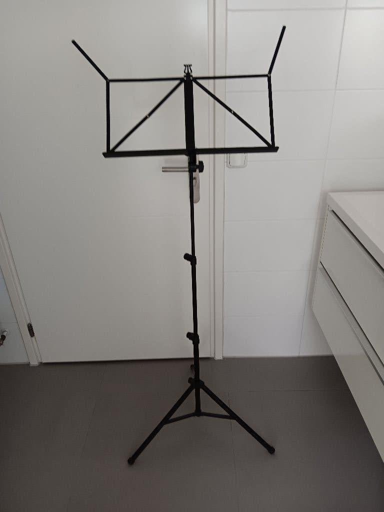 muziekstandaard, Muziek en Instrumenten, Ophalen of Verzenden, Zo goed als nieuw, Muziekstandaard