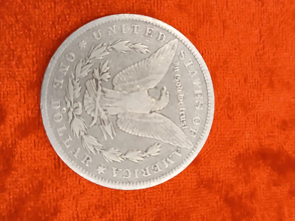 Morgan dollar 1885 O - Zilveren munt uit de VS, Ophalen of Verzenden, Noord-Amerika, Losse munt, Zilver