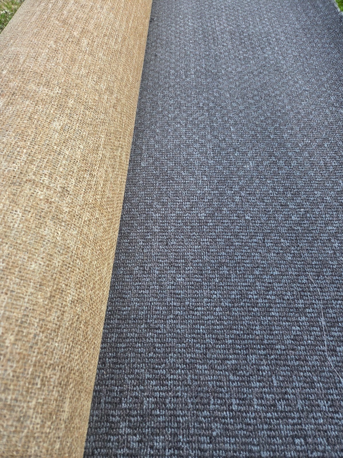 Tapijt 400x400 nieuw, Ophalen, Grijs, Nieuw, Minder dan 10 m²
