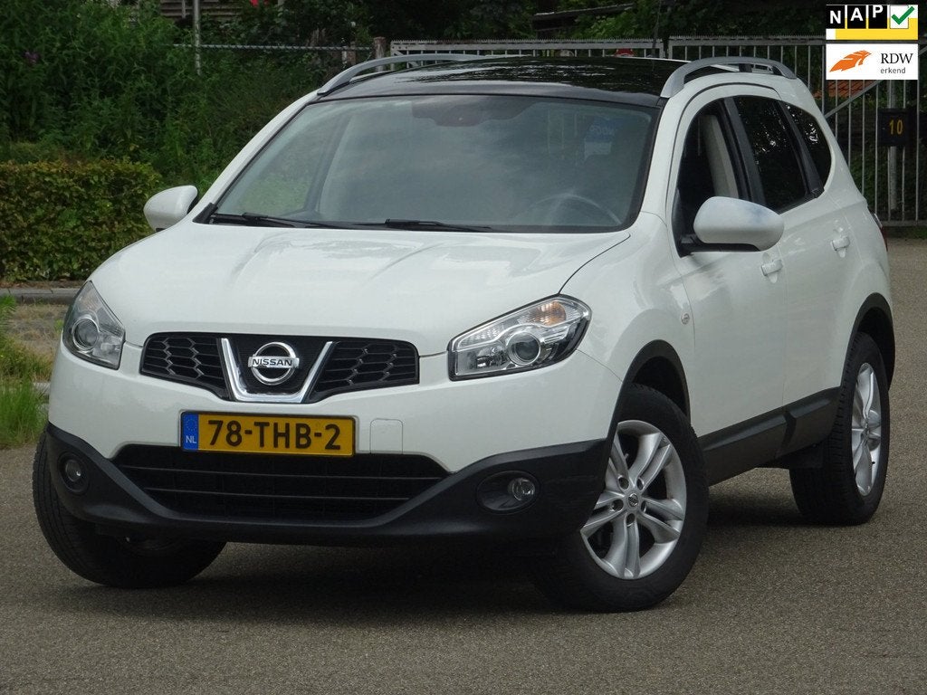 Nissan Qashqai +2 1.6 Optima 7PERSOON NAP/PANO/CLIMA/NAV/APK, Auto's, Nissan, Bedrijf, Te koop, Qashqai+2, ABS, Airbags, Airconditioning
