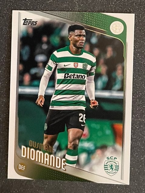 Topps UCC Flagship ‘26    OUSMANE DIOMANDE    SPORTING, Verzenden, Zo goed als nieuw, Plaatje