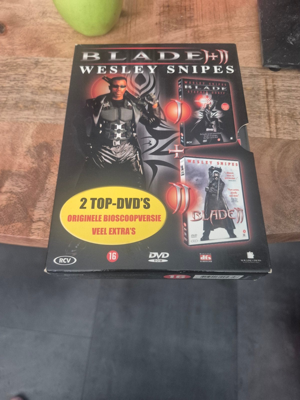 Blade & Blade II DVD Boxset - Wesley Snipes Actie, Engels, Nederlands, Actie, Ophalen of Verzenden