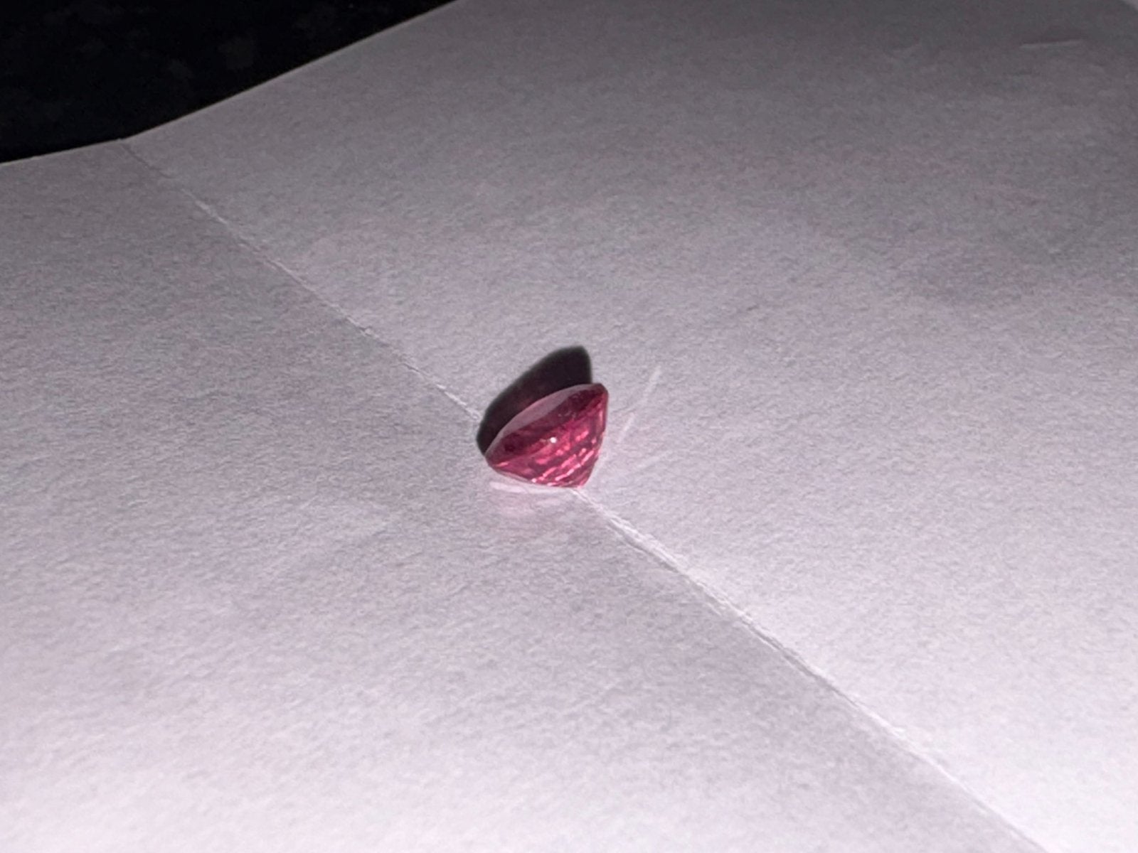 Roze Robijn 1,02ct, Ophalen of Verzenden, Zo goed als nieuw