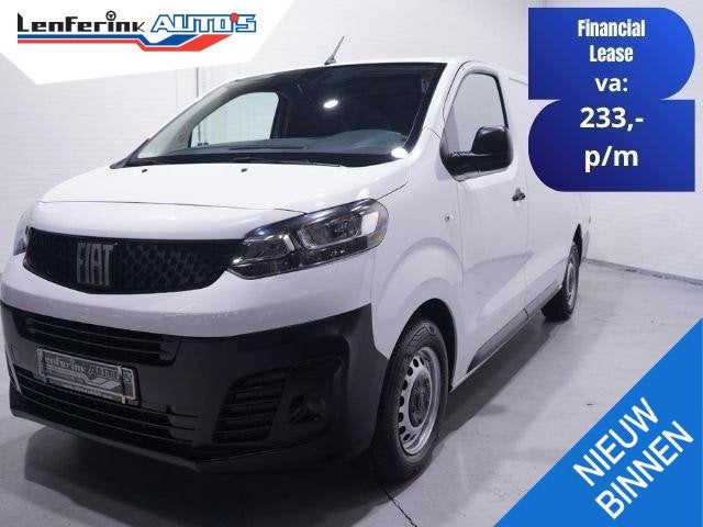 Fiat Scudo 1.5 MultiJet 102 pk L3H1 Airco, Apple Carplay Cru, Auto's, Bestelauto's, Voorwielaandrijving, Gebruikt, 4 cilinders