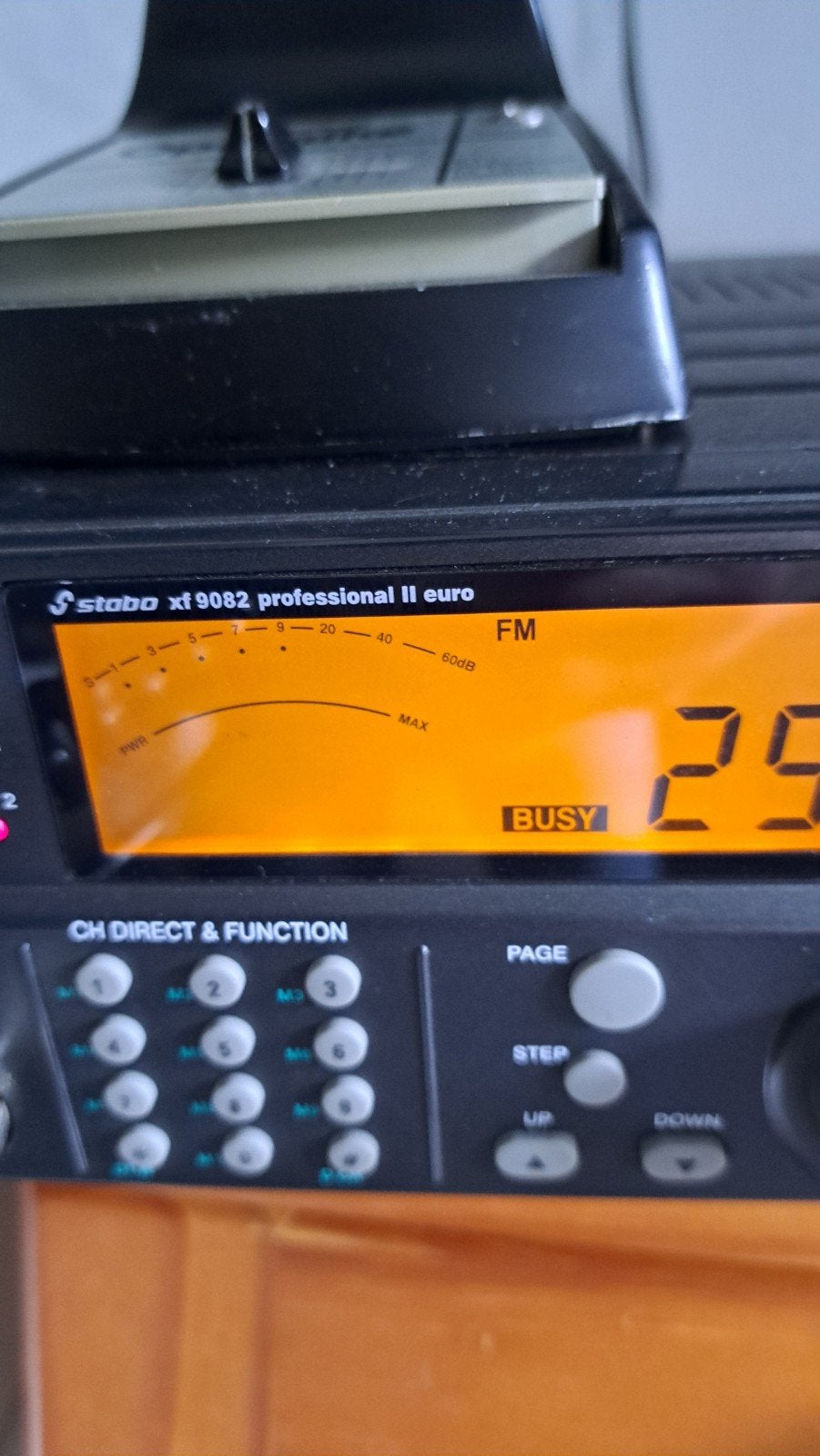 Stabo XF 9082 Professional II Euro CB-radio met Optimike, Ophalen, Zo goed als nieuw, Zender en Ontvanger