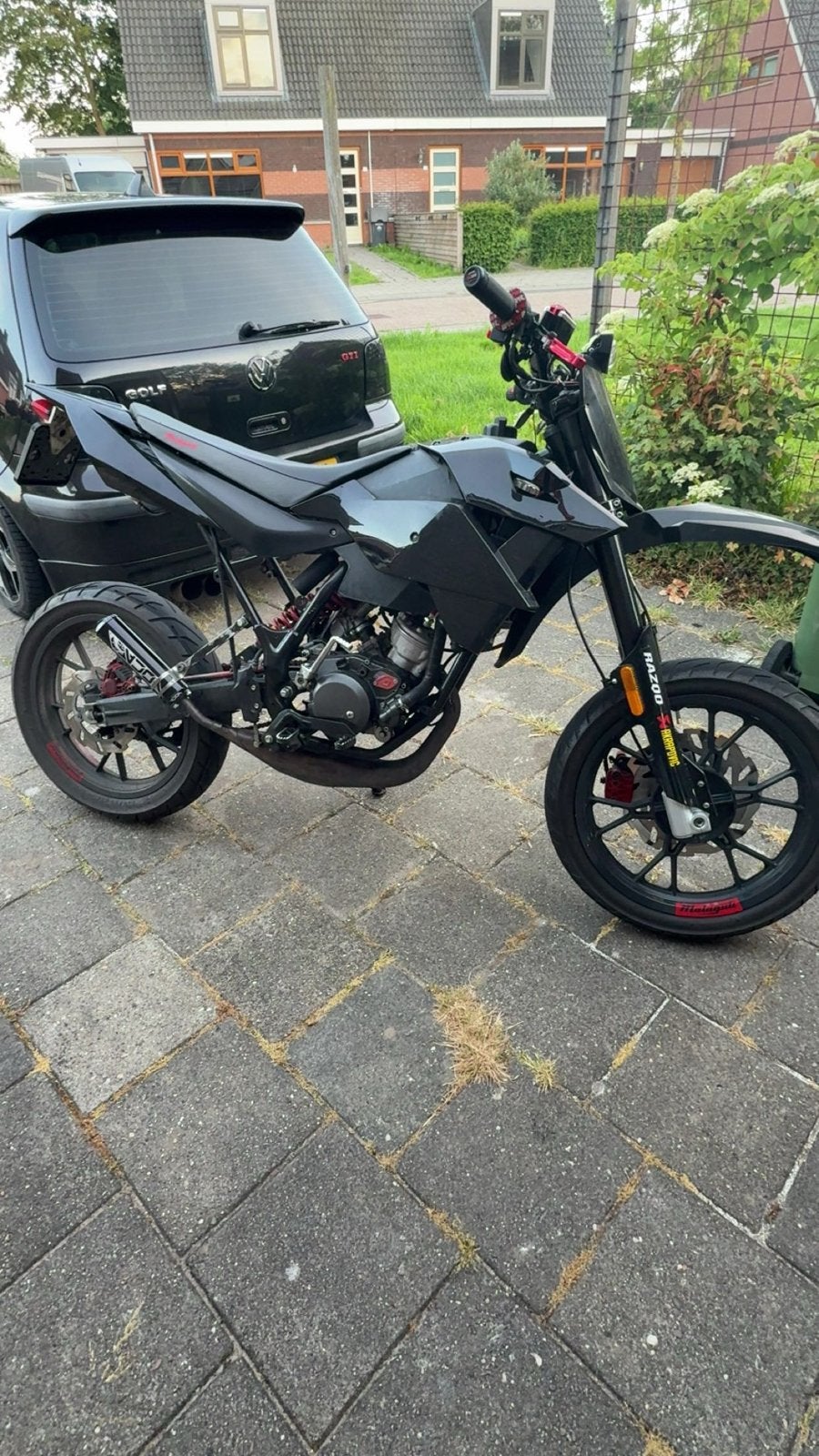 Malaguti XSM 50 Supermotard - Zwart, Goede Staat, Gebruikt, 70 cc, 5 versnellingen, Ophalen