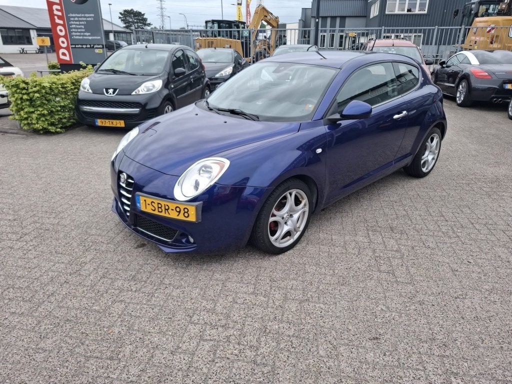 Alfa Romeo MiTo 0.9 TwinAir Distinct (bj 2013), Voorwielaandrijving, Euro 5, Zwart, 49 €/maand