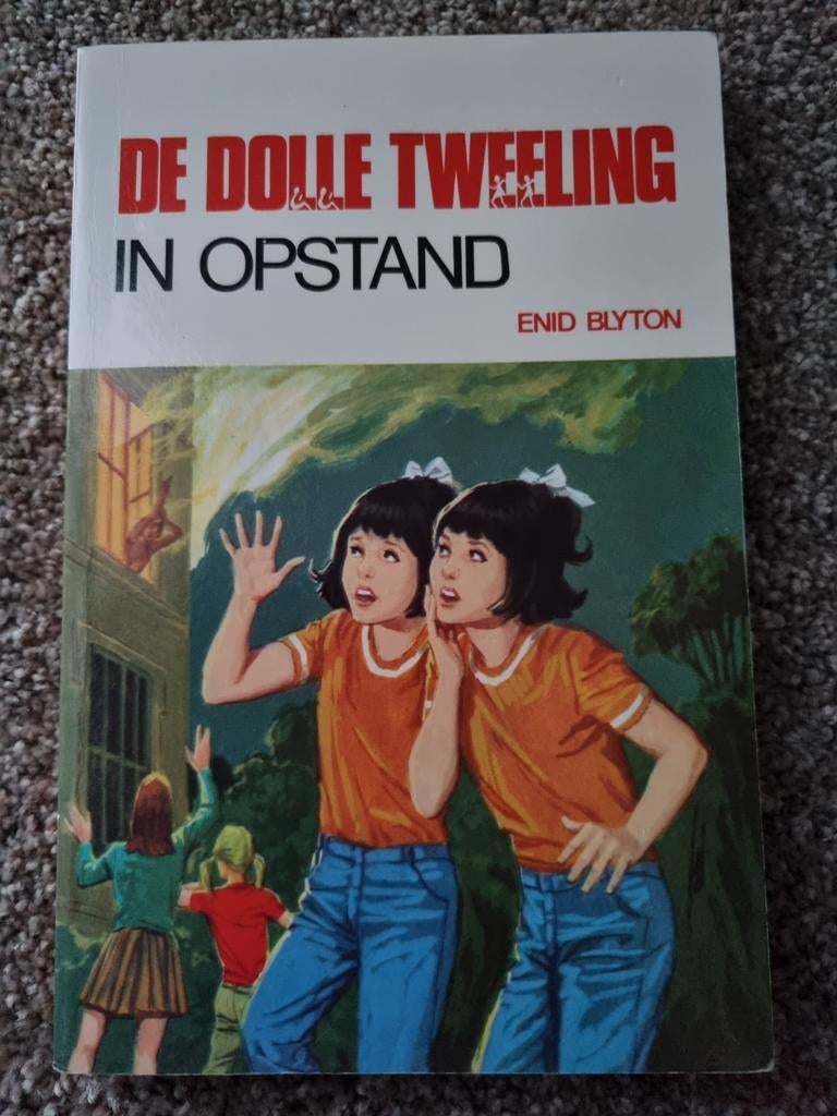 Boek : De dolle tweeling in opstand -- Enid Blyton, Boeken, Ophalen of Verzenden, Gelezen, Enid Blyton, Fictie
