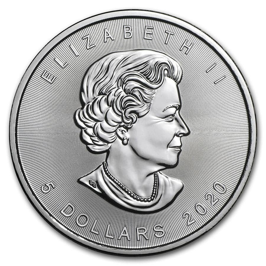 Canadian maple leaf zilver meerdere te koop, Ophalen of Verzenden, Zilver