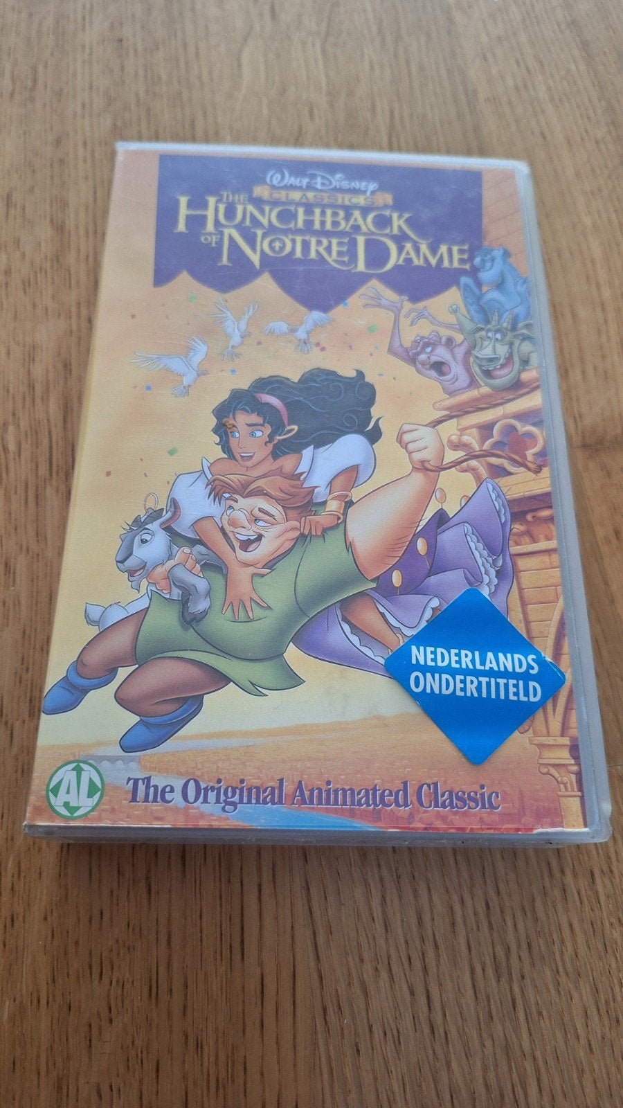 De Klokkenluider van de Notre Dame VHS (Nederlands .), Nederlands ondertiteld, Alle leeftijden, Kinderfilm, Ophalen of Verzenden