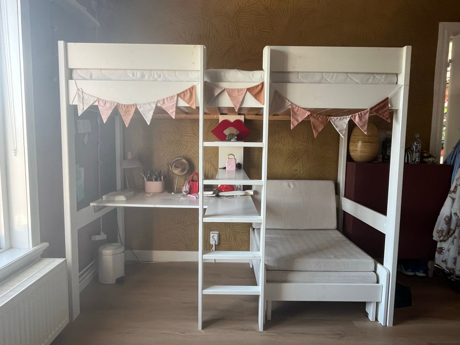 Hoogslaper Wehkamp Robin met uitschuifbaar zitje/bed, Ophalen, Gebruikt, Hoogslaper, Eenpersoons