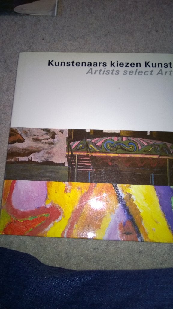 Boek - 347 - Kunsternaars kiezen kunst, Ophalen of Verzenden, Zo goed als nieuw