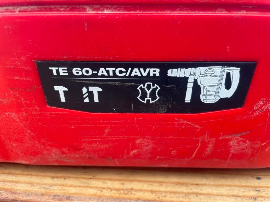 Hilti TE 60-ATC/AVR Boorhamer, Doe-het-zelf en Verbouw, Gereedschap | Boormachines, Gebruikt, Boor- en/of Breekhamer, 600 watt of meer