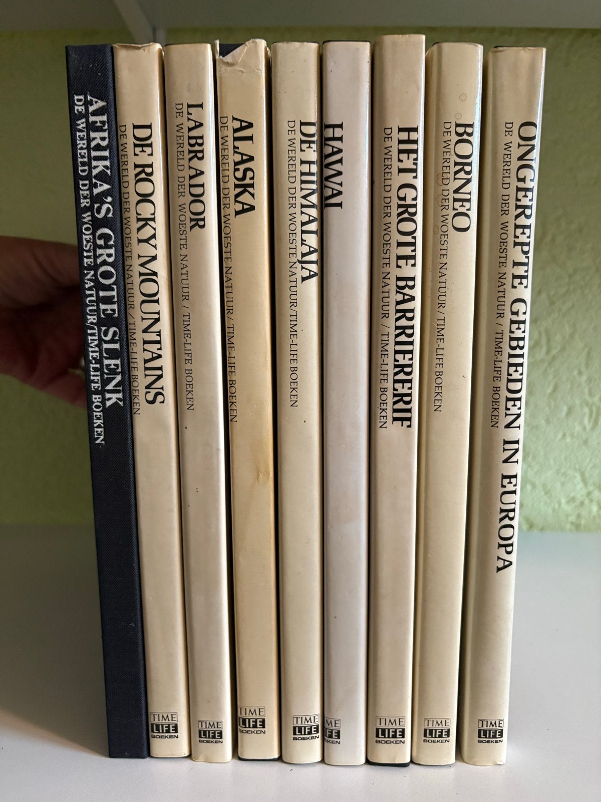 Time-Life Boeken: De Wereld der Woeste Natuur (8 delen), Ophalen, Gelezen, Natuur algemeen