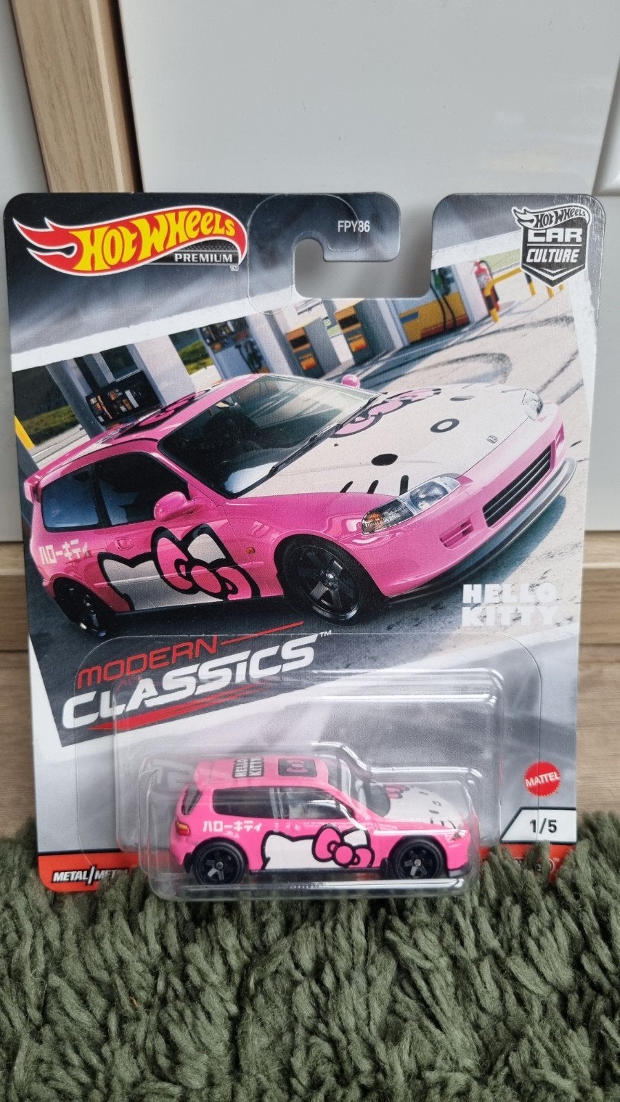 Hot Wheels Hello Kitty Honda Civic EG - Modern Classics, Ophalen of Verzenden, Nieuw, Auto