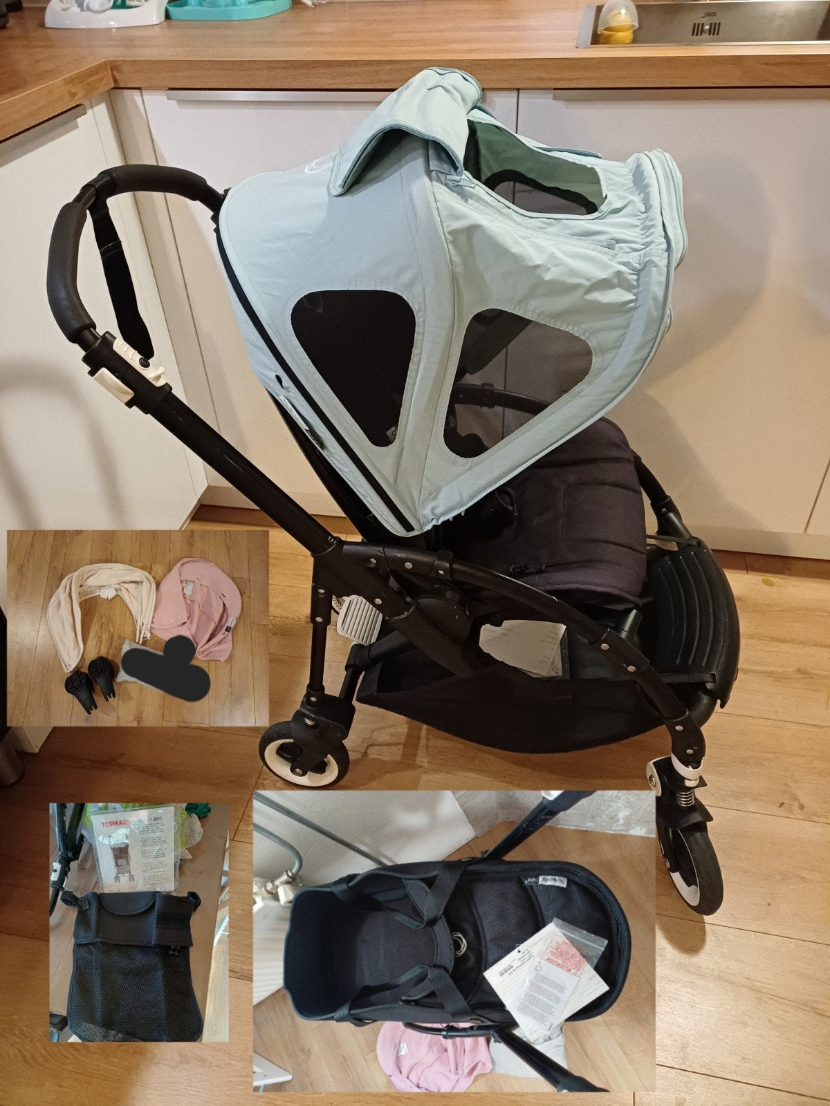 Bugaboo bee compleet, Ophalen of Verzenden, Gebruikt, Bugaboo, Met reiswieg