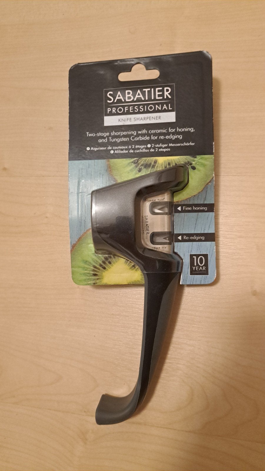 Sabatier Professional Messenslijper - Nieuw in verpakking, Overige typen, Nieuw, Ophalen of Verzenden, Zwart