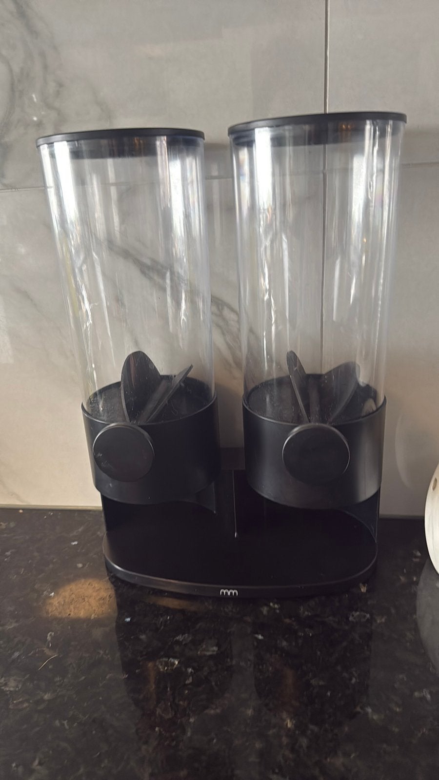 Dubbele Dispenser voor Granen, Snoep of Droogvoer, Ophalen of Verzenden, Zo goed als nieuw
