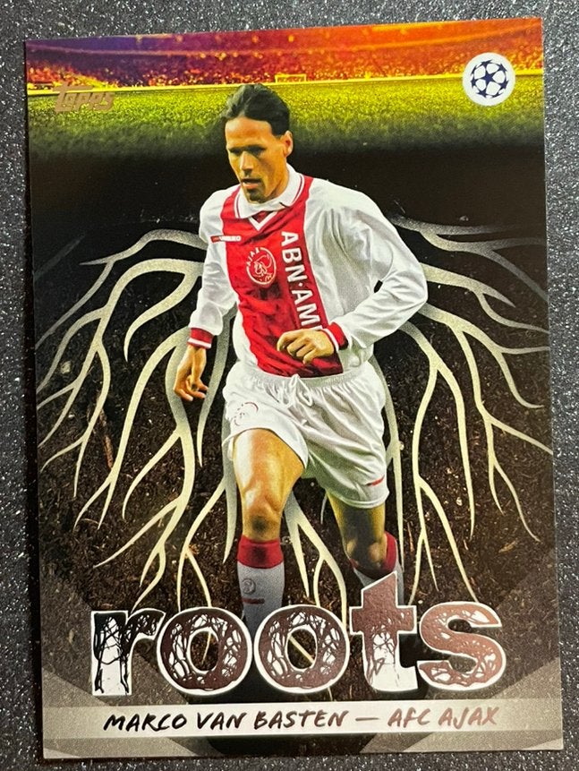 Topps UCC Flagship ‘26   ROOTS   MARCO VAN BASTEN   AFC AJAX, Hobby en Vrije tijd, Verzenden, Zo goed als nieuw, Plaatje