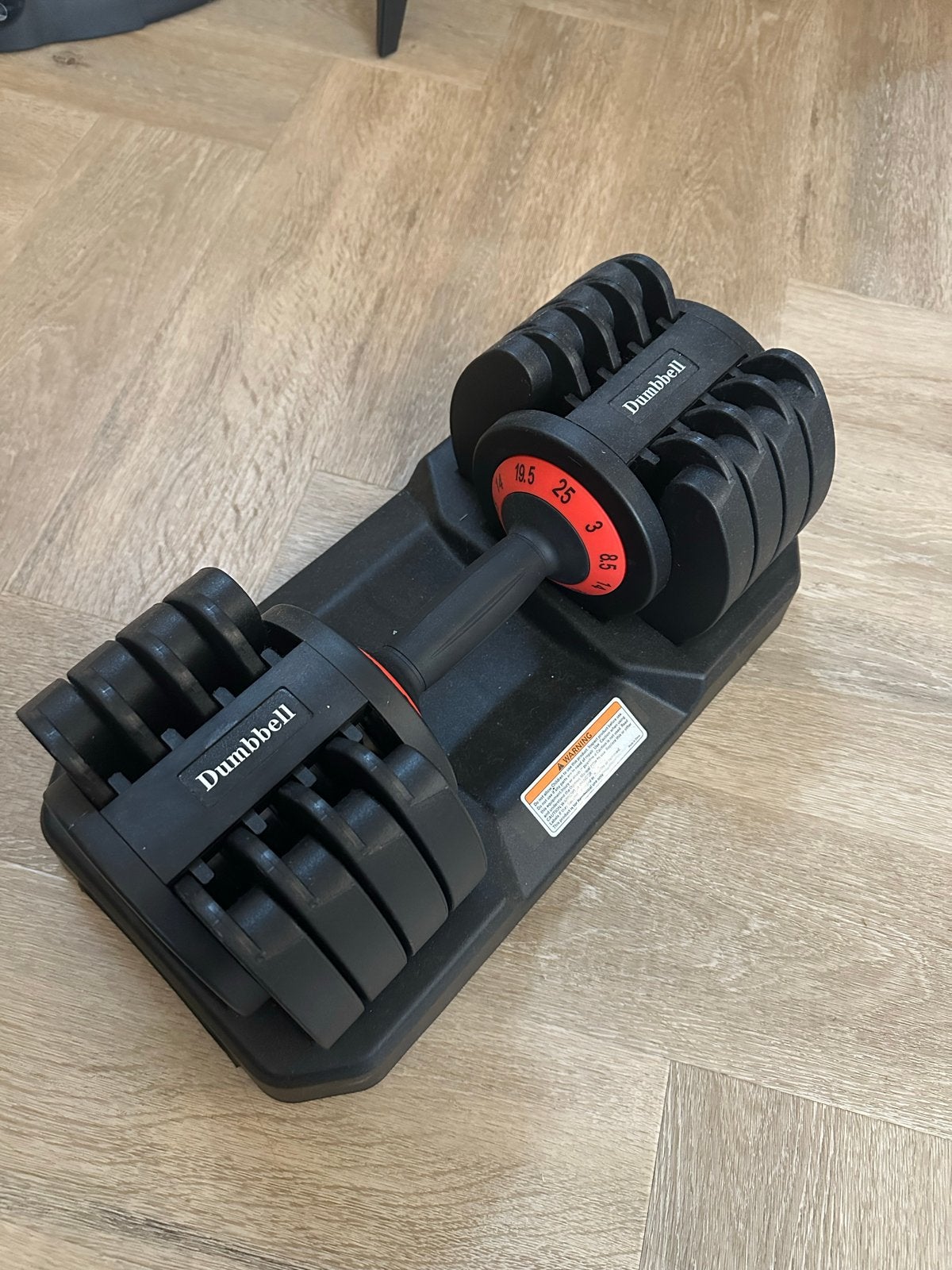 Verstelbare Dumbbells 2.5-25 kg -  NIEUW in doos., Sport en Fitness, Fitnessmaterialen, Ophalen, Nieuw, Armen, Dumbbell