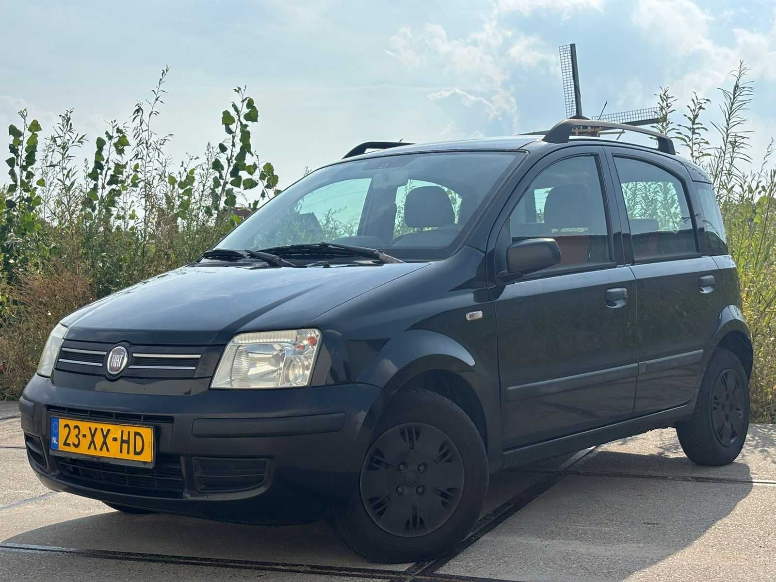 Fiat Panda 1.2 Edizione Cool, 23-XX-HD, Voorwielaandrijving, Gebruikt, Zwart, Origineel Nederlands