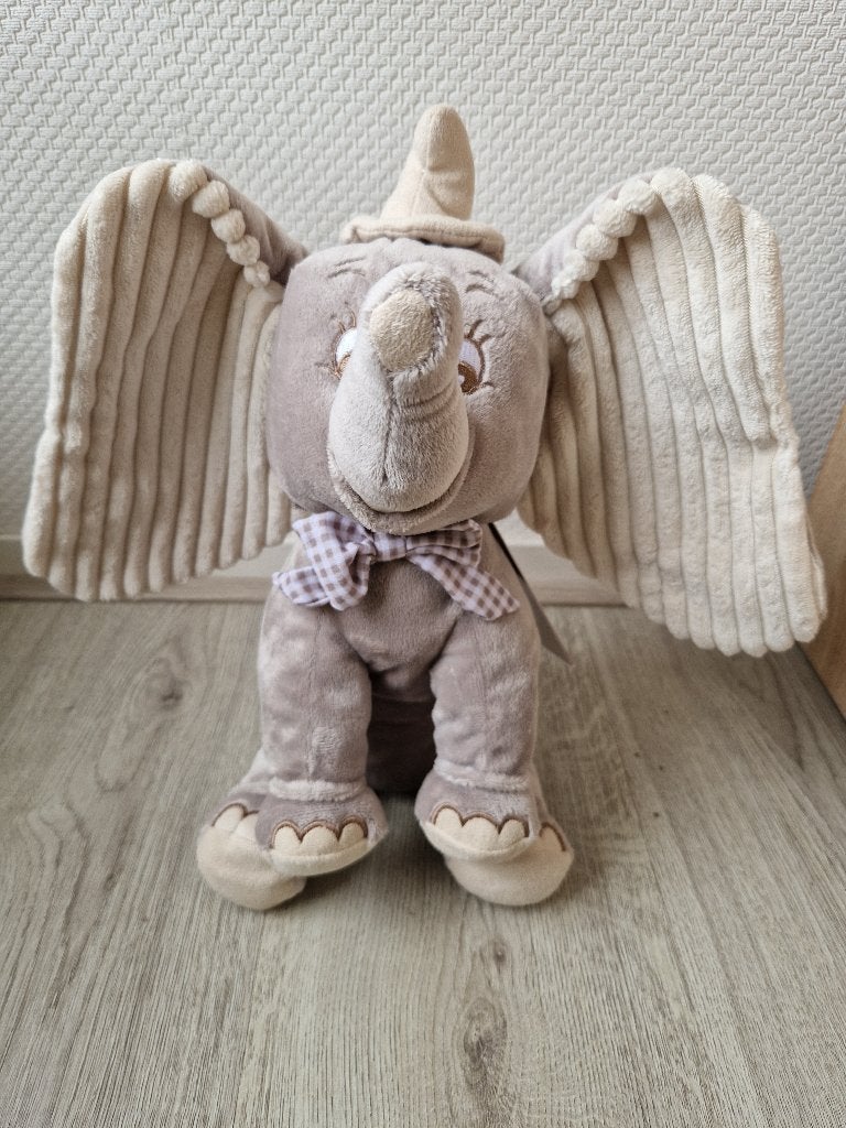 Disney knuffel Dumbo, Kinderen en Baby's, Disney, Disney, Grijs, Nieuw