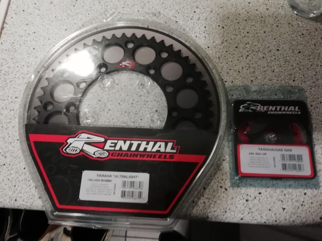 nieuwe yz yzf tandwielen renthal remblokken motomaster, Ophalen of Verzenden, Nieuw