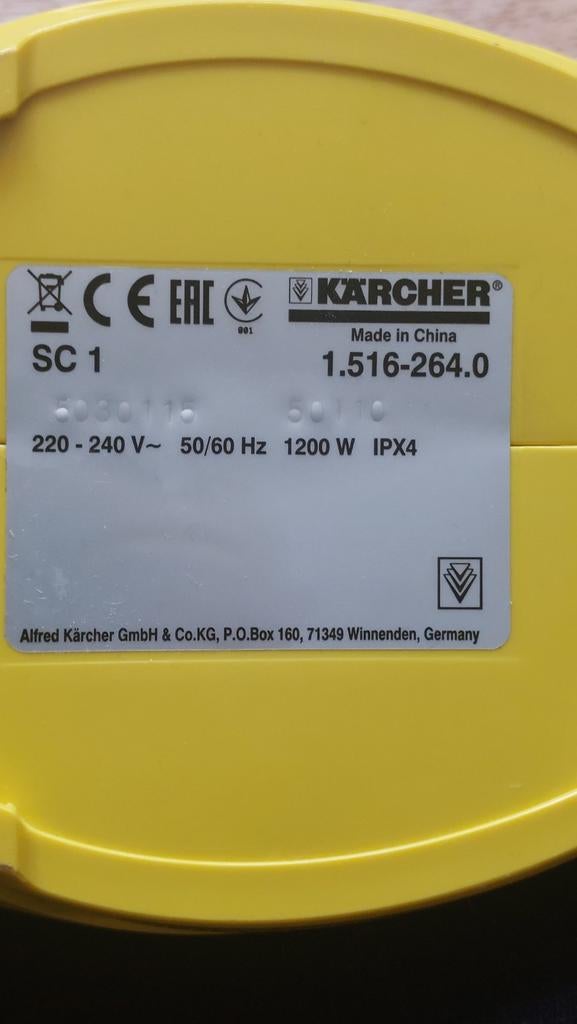 Karcher Handstoomreiniger - Goede Staat!, Witgoed en Apparatuur, Stoomapparaten, Ophalen of Verzenden