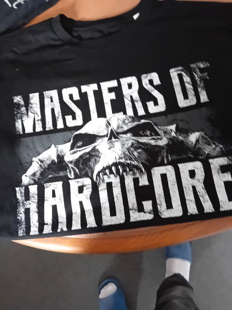 3 hardcore shirts  L en XL kijk foto en andere advertenties, Kleding | Heren, Ophalen of Verzenden