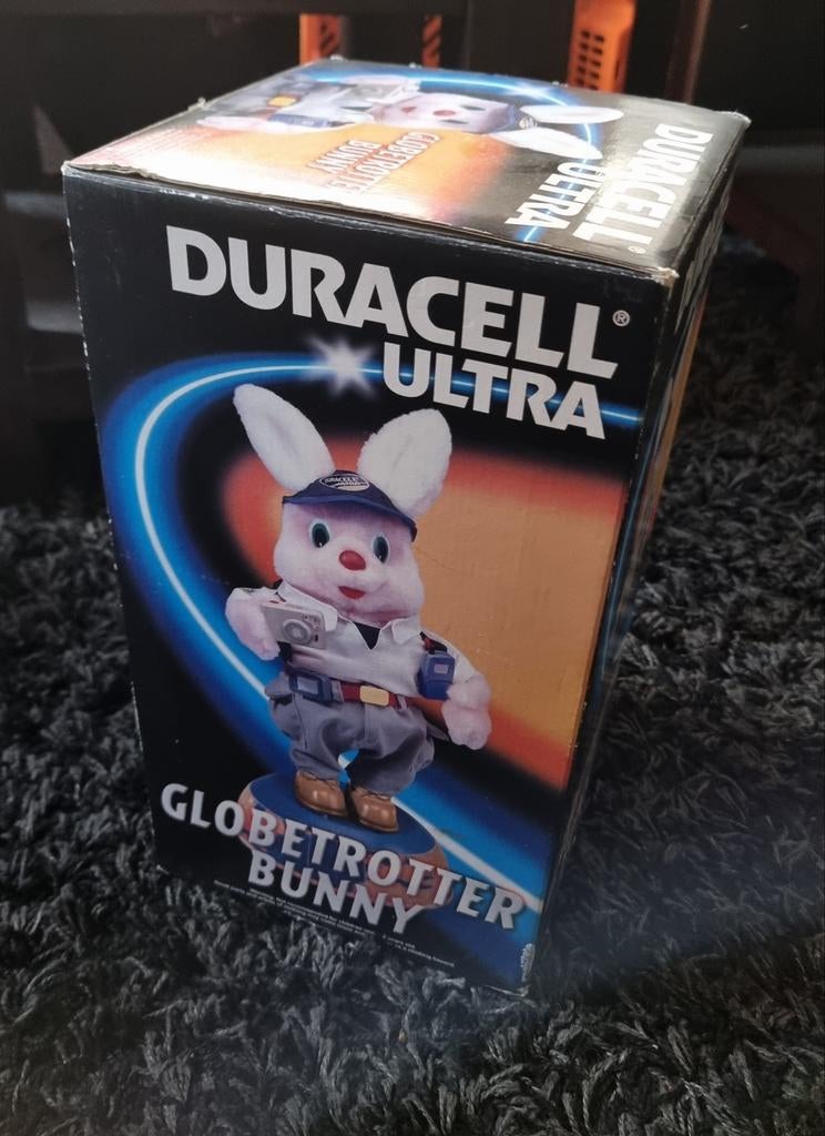 Duracell Bunny Globetrotter - Zeldzaam!, Ophalen of Verzenden, Zo goed als nieuw