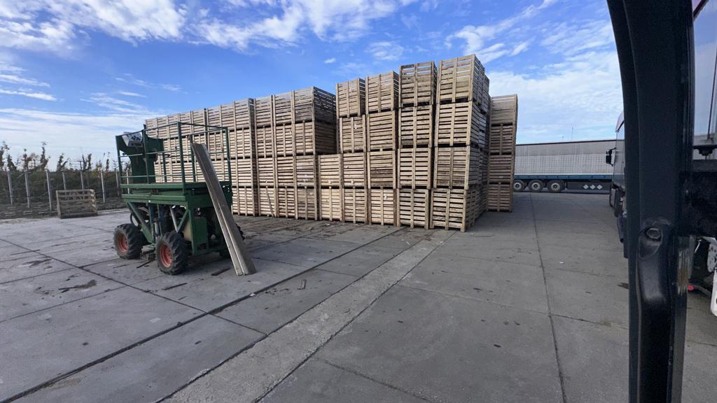 Palletbox houtekratten opslagbak, Doe-het-zelf en Verbouw, Kratten en Dozen, Ophalen, 100 cm of meer, 60 cm of meer, Overige typen