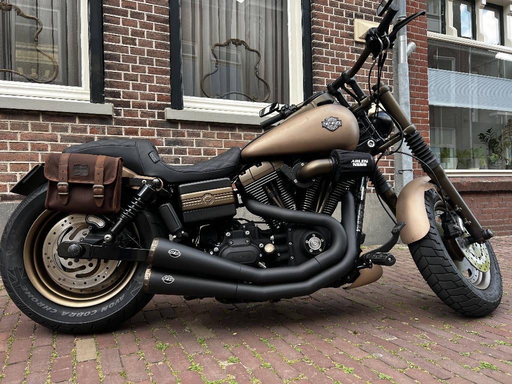 Harley-Davidson FXDF Fat Bob custom 1.584cc V-Twin motor, Motoren, Sportuitlaat, 2 cilinders, Chopper, Particulier