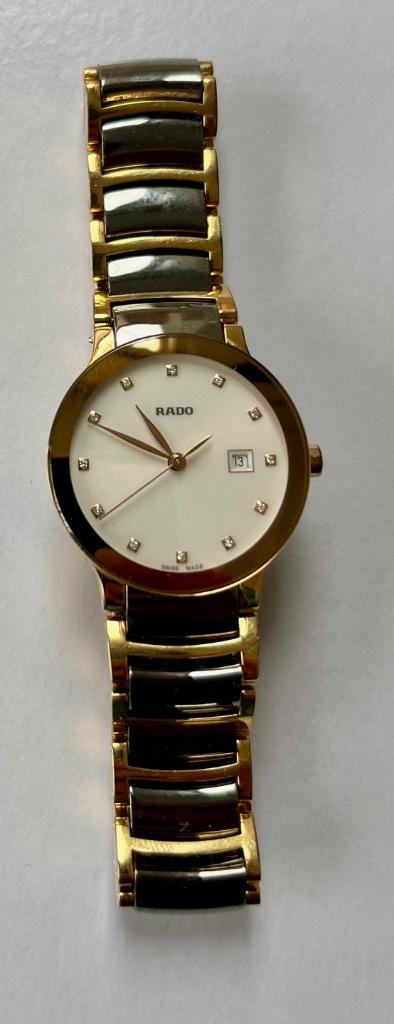 Rado dameshorloge Centrix Automatic28 mm, Overige merken, Staal, Staal, Polshorloge