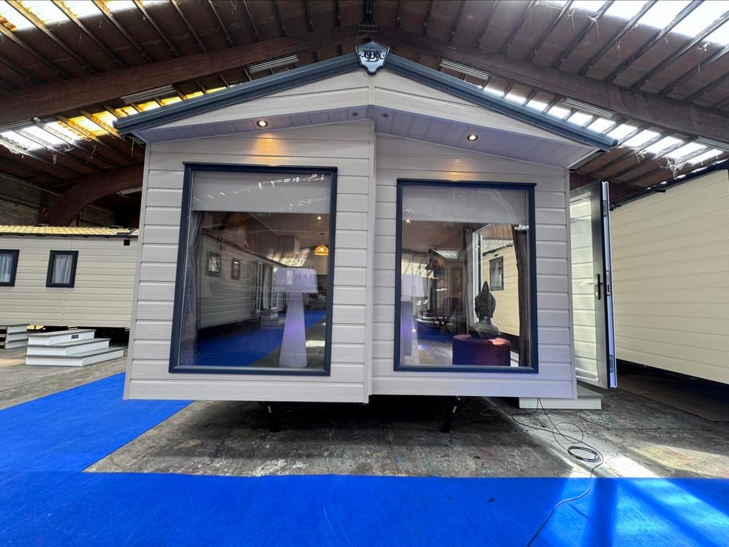 Chalet Nordik Jubilee 11m-4m, bij World Caravans&Chalets!, Caravans en Kamperen, Stacaravans, Tot en met 4